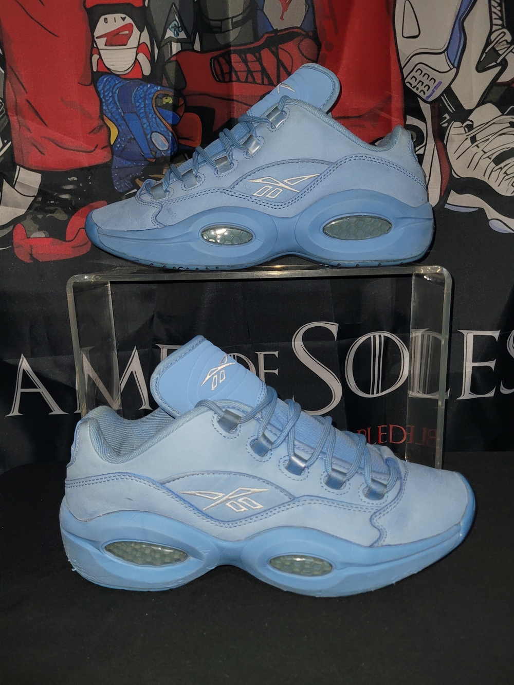 Reebok Question Low Sneakers "Blueprint"